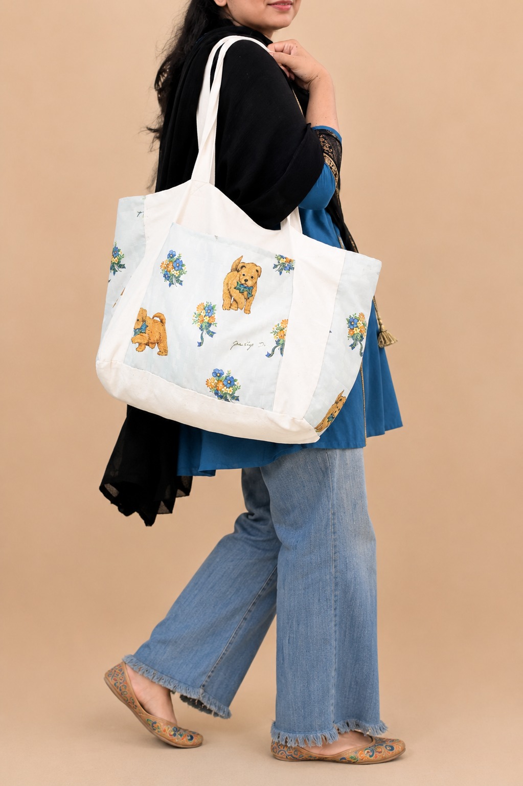 Reusable tote bag